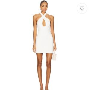 NEW Mother of All Ruth Mini Dress in White